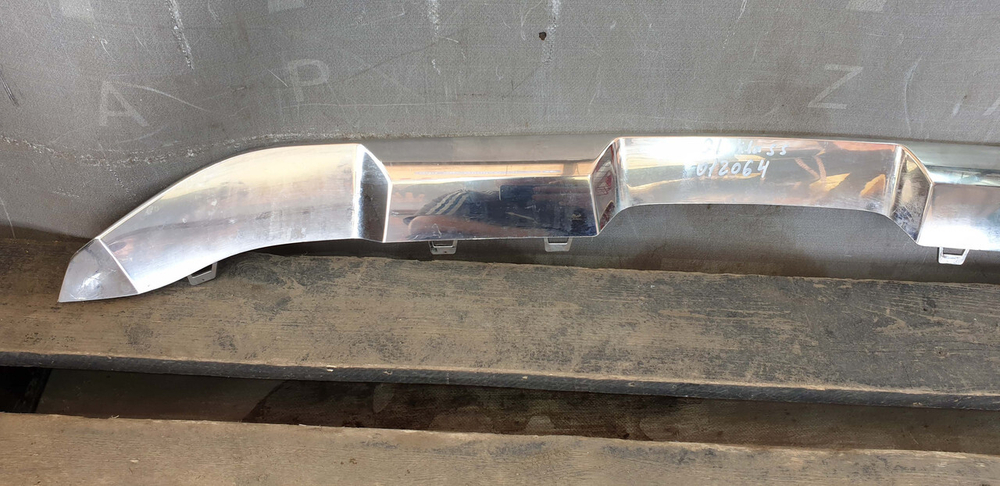 Накладка заднего бампера Mercedes GLE (W166) 15-18 Б/У Оригинал A1668857622