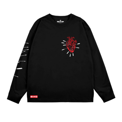 Лонгслив “СЕРДЦЕ” OVERSIZE