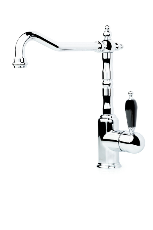 Boheme Смеситель для кухни TRADIZIONALE ORO, черная керамика