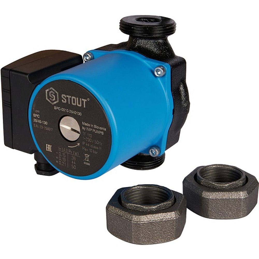 Насос циркуляционный STOUT SCP 25/40-130