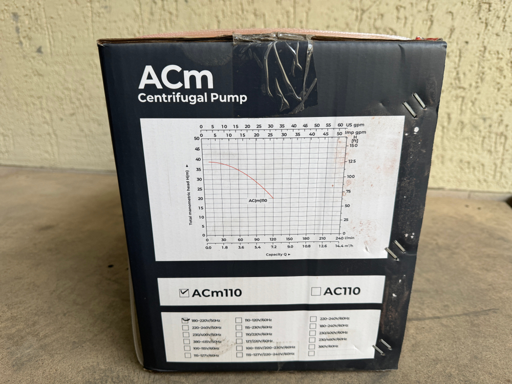 Центробежный насос "LEO" модель ACm110