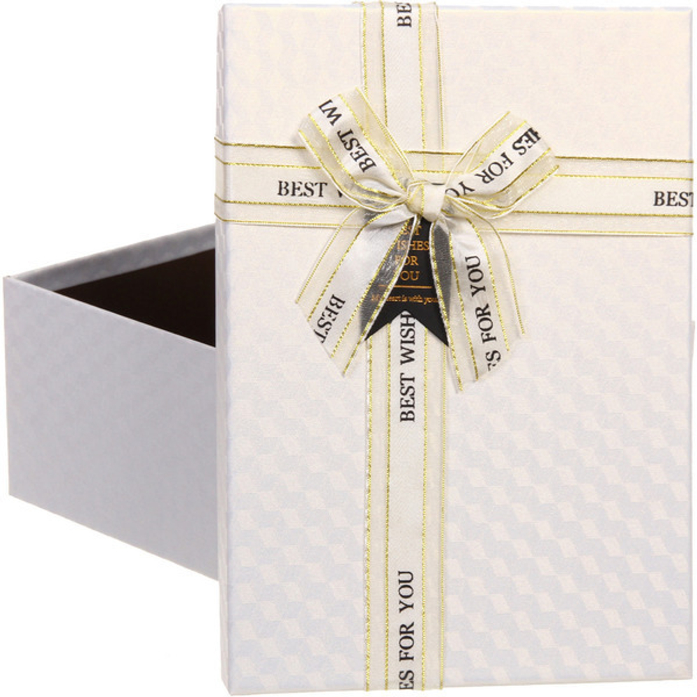 Коробка подарочная «Момент» 23*16*9,5 см, белый