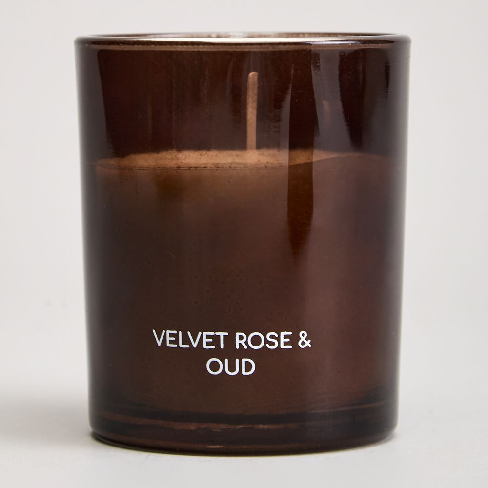 НАБОР АРОМАТИЧЕСКИЙ "LUXURY" СВЕЧА В СТАКАНЕ 6*7,5 СМ И ДИФФУЗОР 70 МЛ VELVET ROSE&OUD