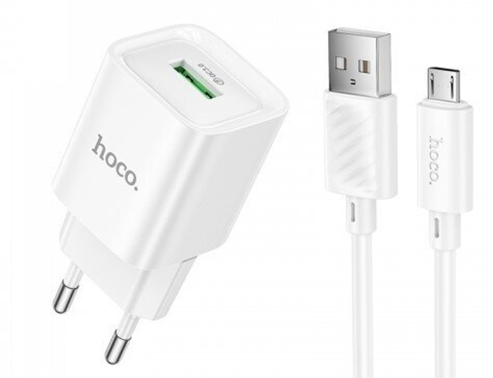 C145A Charm single port QC3.0 charger set(Micro)(EU)