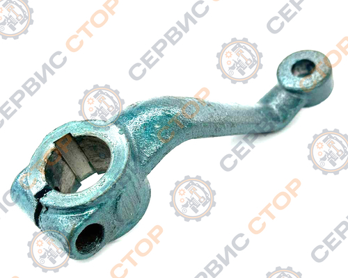 Сошка поворотная левая (шпонка) KM130/KM138