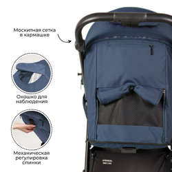 Прогулочная коляска BubaGO Bass Light