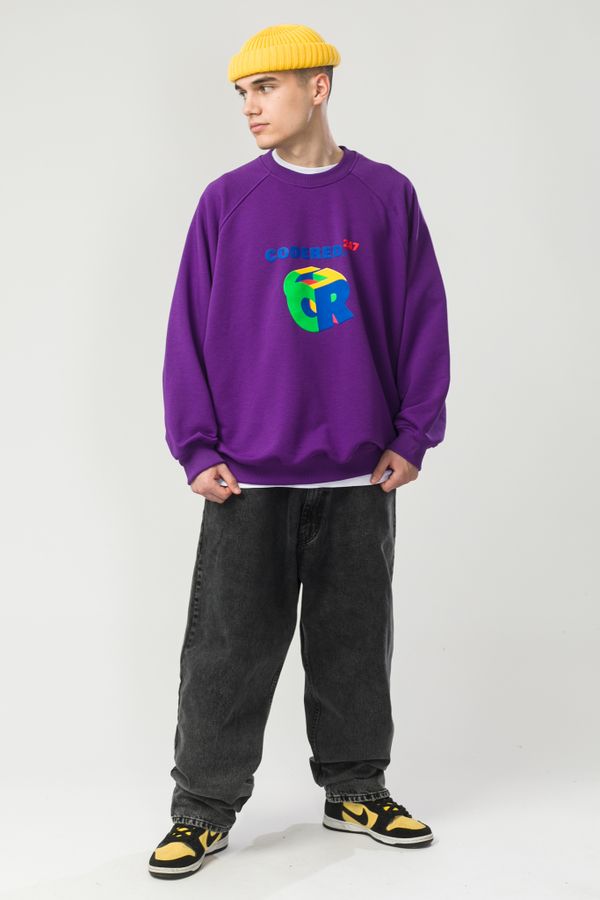 Толстовка Overcrew Summer Intendo Фиолетовый Яркий - фото 3