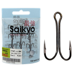 Двойник Saikyo KH-11041BN Normal Double Hook №1/0  6шт