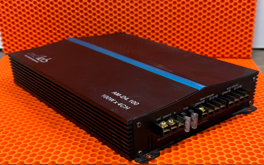 4 канальный усилитель MDLab AM-D4.100