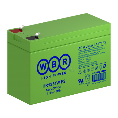 Аккумулятор WBR HR 1234W F2 (AGM)