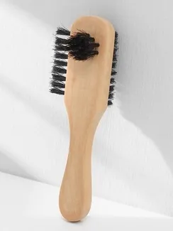 Щётка для одежды и обуви трёхсторонняя, 17×5,5×4,5 см