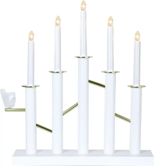 Светильник декоративный Птица Любви 42х42 см., белый, Star Trading (644-01)