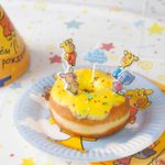 Свечи Оранжевая корова, 7 см, 5 шт.