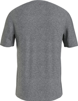 Футболка мужская теннисная Tommy Hilfiger Essentials Big Logo SS Tee - medium grey heather