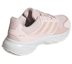Женские теннисные кроссовки Adidas CourtJam Control 3 W Clay - pink/white