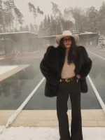 Шуба Kruella, Черный