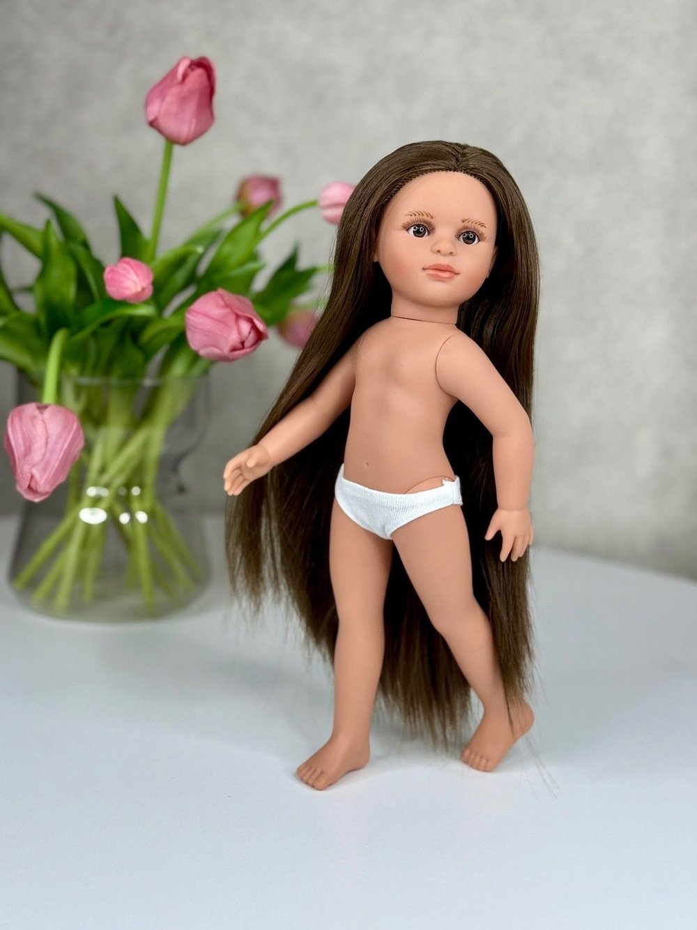 Кукла LAMAGIK виниловая 33см Nina без одежды (3310W)