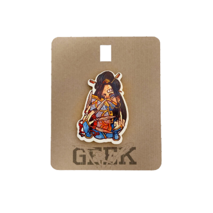 Деревянный значок Китана