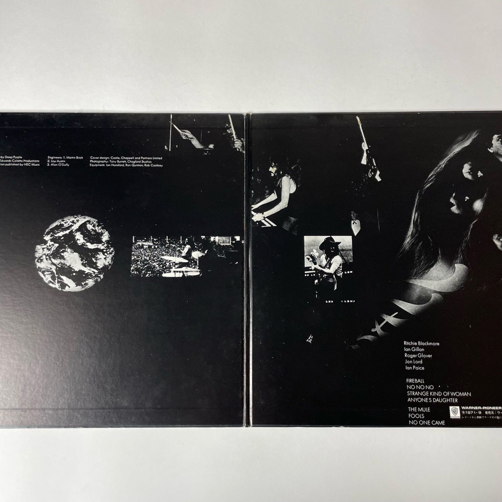 Винтажная виниловая пластинка LP Deep Purple Fireball (Japan 1976) (No Obi) No One Came