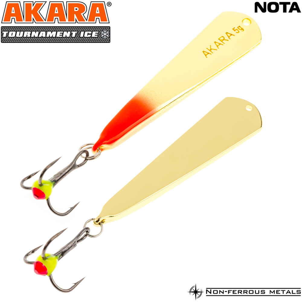 Блесна зимняя Akara Tournament Ice Nota 45 5 гр. 3 Go