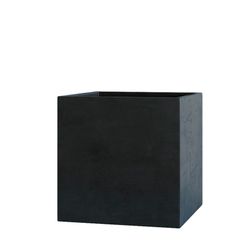 Кашпо CUBE CHARCOAL 30x30x30