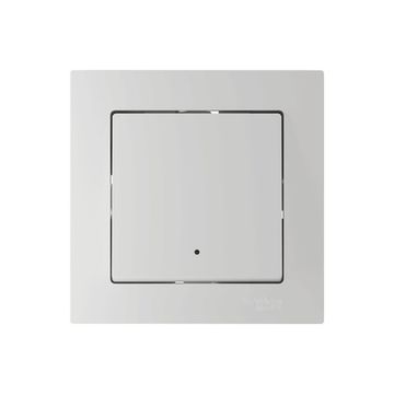 Выключатель 1-кл. AtlasDesign Smart 10А (сх. 1) L+N с подсветкой Zigbee механизм бел. SE ATN000113Z