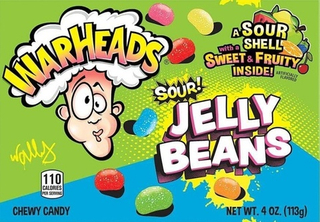 Конфеты Кислые Warheads Sour Jelly Beans