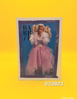 Аксессуар винтажная карточка Барби 90х 033823