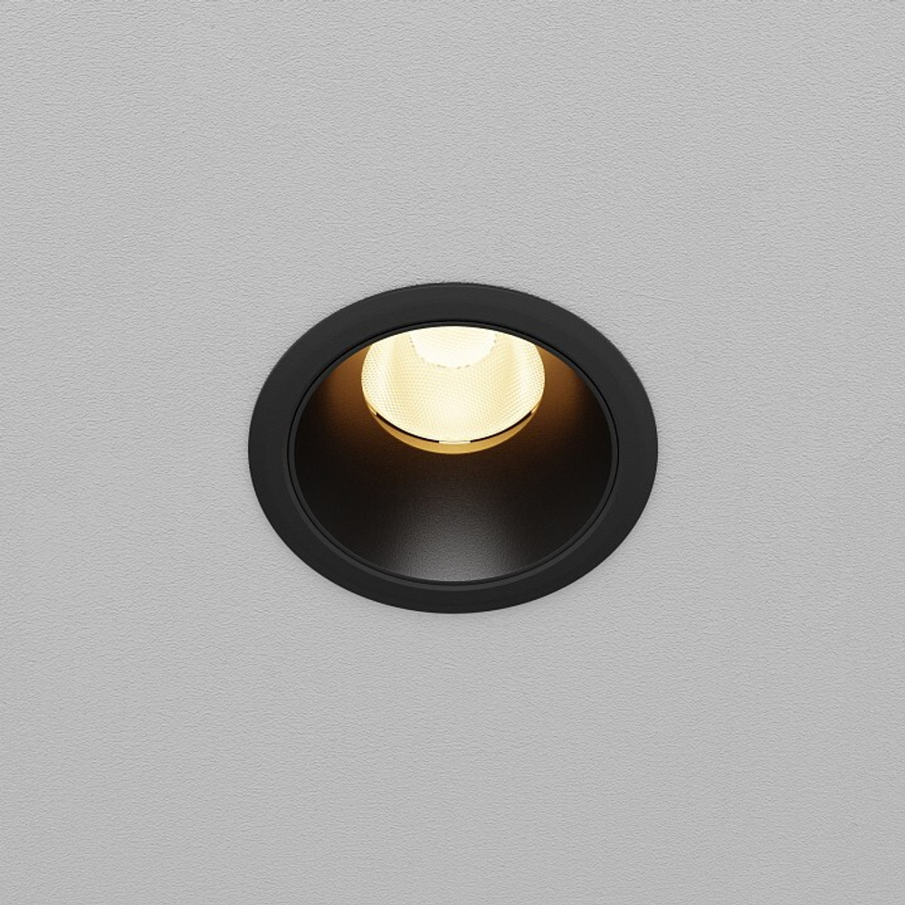 Встраиваемый светильник Maytoni  DL115-10W-3K-B