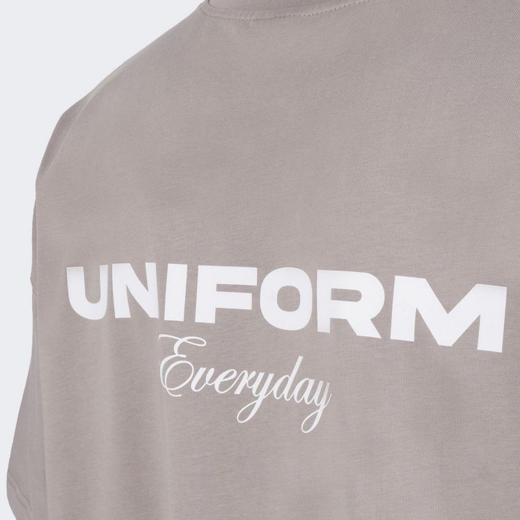 Футболка UNIFORM Heavy Everyday, серо-коричневый