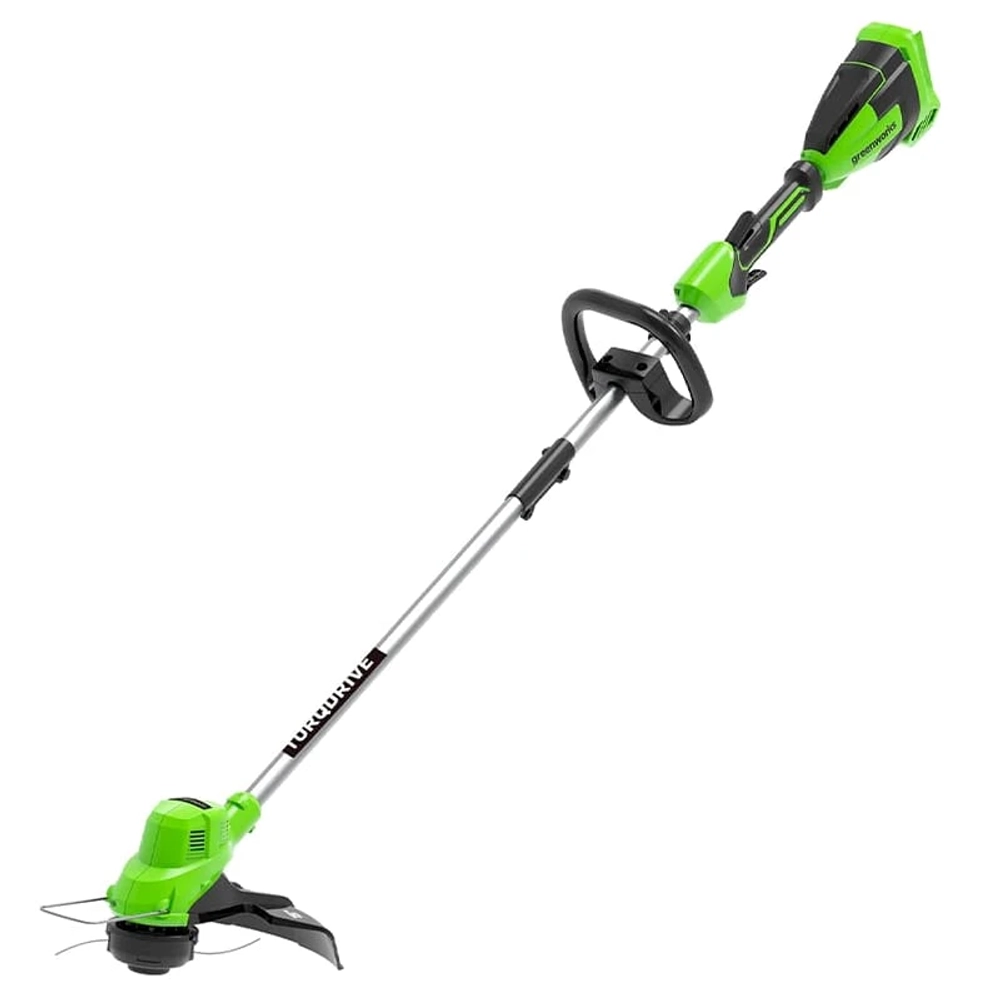 Аккумуляторный триммер Greenworks GD40LTK5 40В (1 x 5 Ач, ЗУ) захват 380 мм, 5 кг, 2112207UG