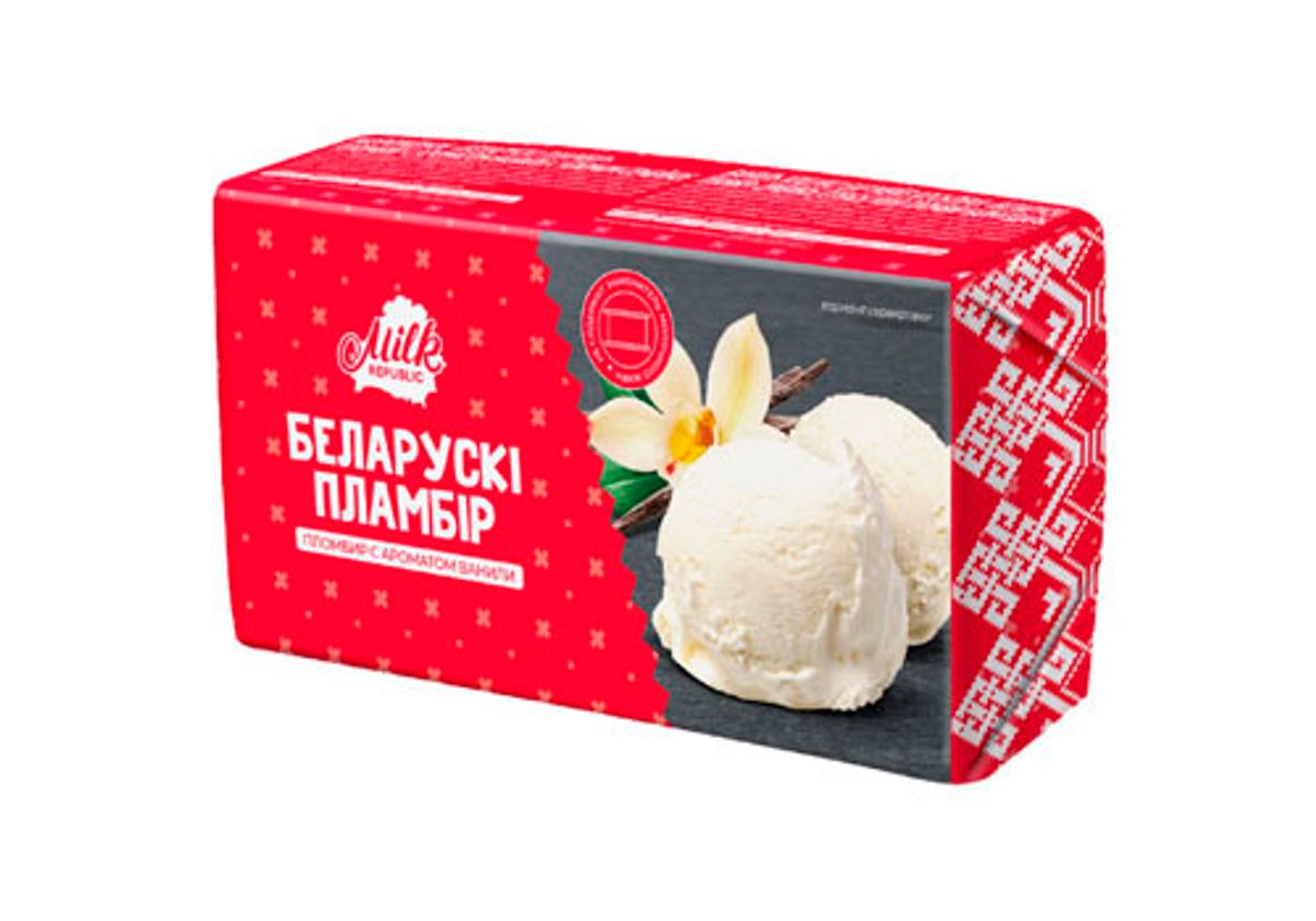 Мороженое семейное "Белорусский Пломбир", 250г
