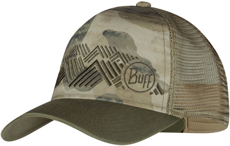 Кепка-бейсболка Buff Trucker Cap Burj Khaki Фото 1