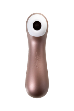 Вакуум-волновой бесконтактный стимулятор клитора Satisfyer PRO 2 Vibration, силикон, розовый, 15 см.