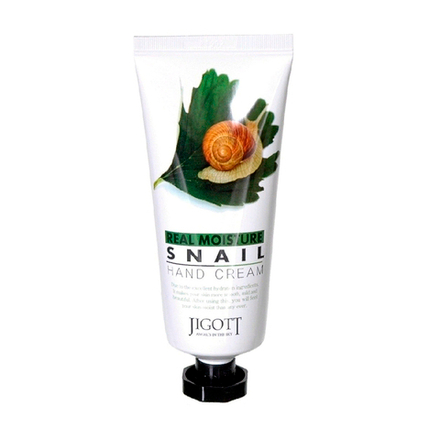 Крем для рук с муцином улитки Jigott Snail Hand Cream 100 мл.