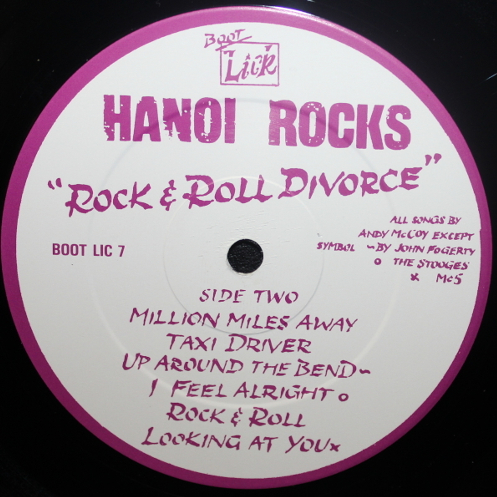 Hanoi Rocks / Rock & Roll Divorce (LP)