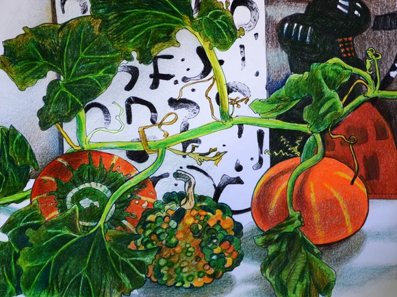 Репродукция на фотобумаге "Первый урожай"