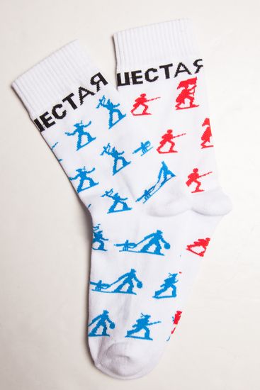 Носки 1/6 Флот и Армия (махровые) (Белый (Белый), 40-44)