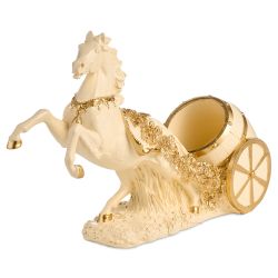 ПОДСТАВКА ПОД БУТЫЛКУ "ЛОШАДЬ" 40,5*13,8*21 СМ