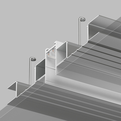 TR2012-WH Встраиваемый шинопровод SMART 2м под ГКЛ, белый