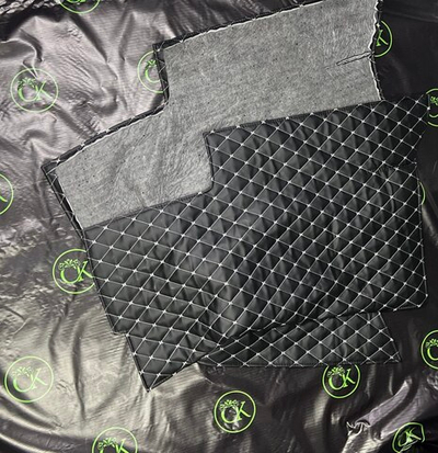 Коврики (утеплитель) под сиденья УАЗ 452 Буханка (белая нить Бабочка)