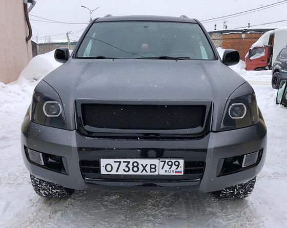 Пленка матовая серая графит Cold Gray Carbins