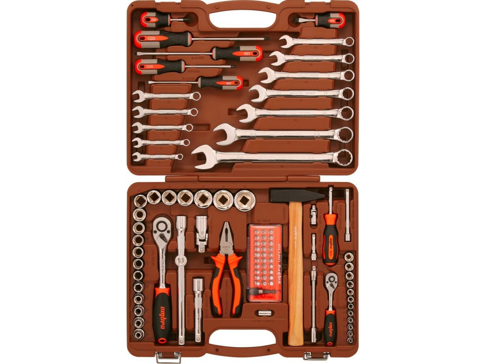 OMT93S (OMT93S18) Набор инструмента универсальный 1/4", 1/2"DR, 93 предмета