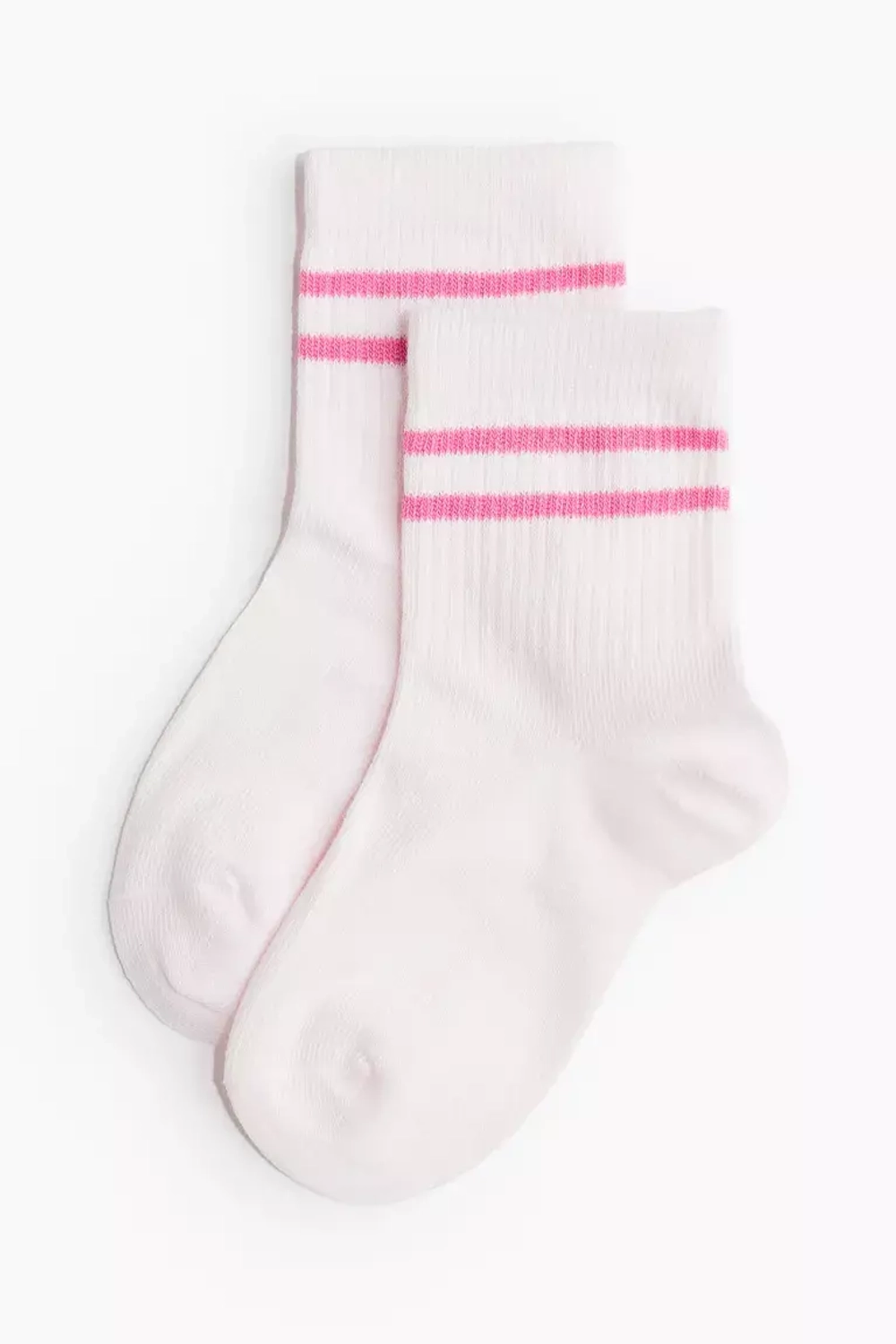 H&M Набор из трех пар спортивных носков, розовый