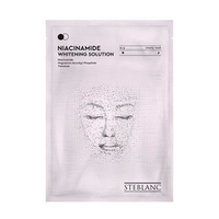 Омолаживающая тканевая маска-крем для лица с Ниацинамидом Steblanc Niacinamide Whitening Solution Cream Sheet Mask 2шт