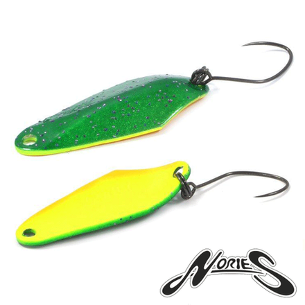 Колеблющаяся блесна Nories Masukurouto Rooney, 2.2 гр, 032