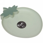 Блюдо пластиковое сервировочное «Клубника» 27*21см