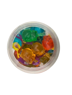 Фруктовое желе в мини формах черепа ,70шт