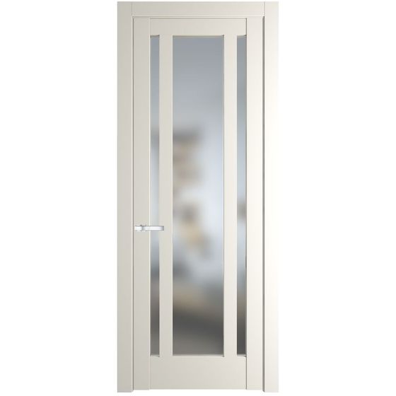 Фото межкомнатной двери эмаль Profil Doors 3.5.2PM перламутр белый стекло матовое