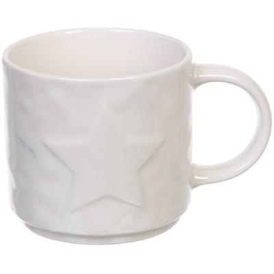 Кружка керамическая 270мл «Белая» символ